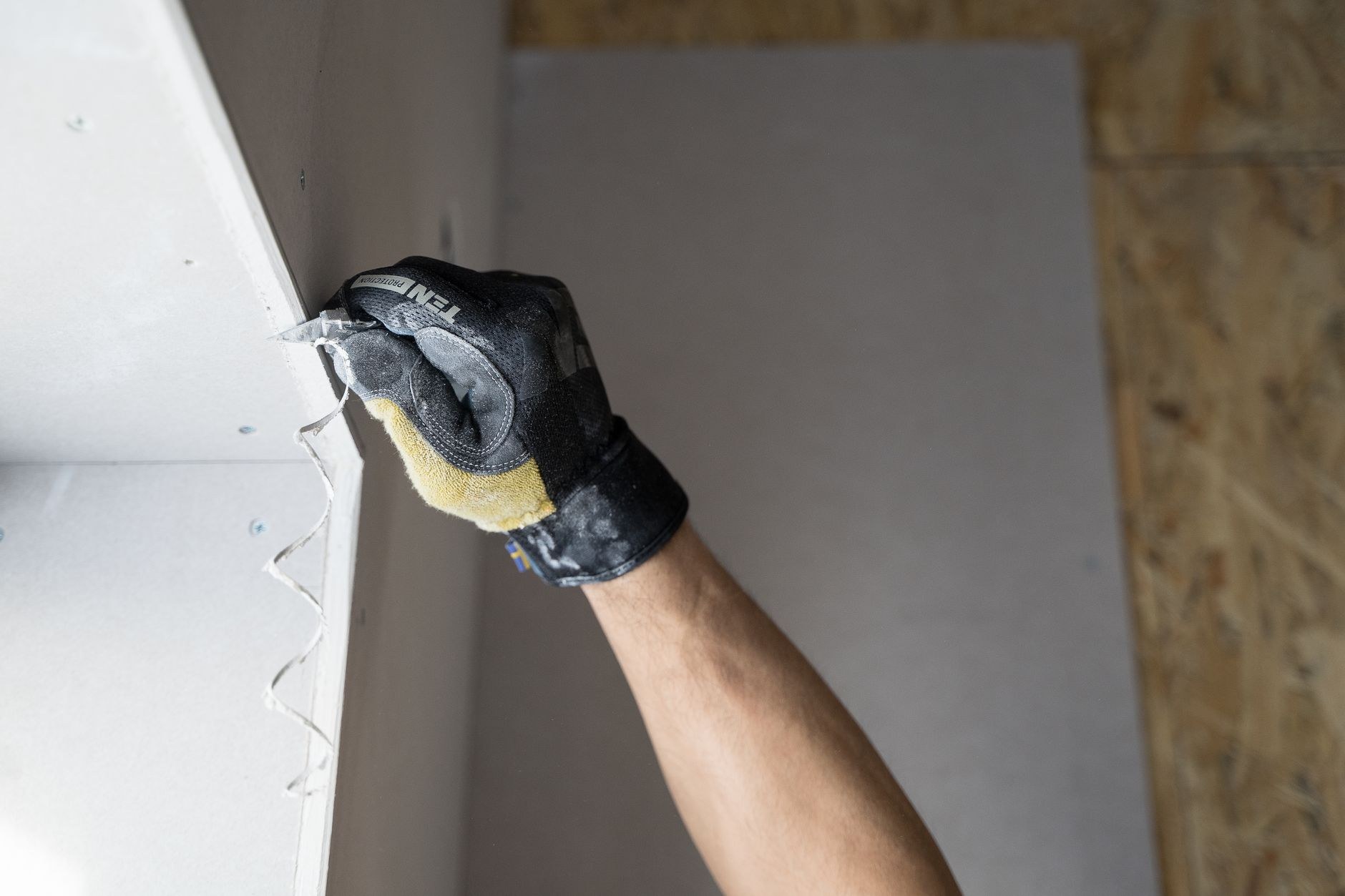 Sample image, representative of gib and prep work